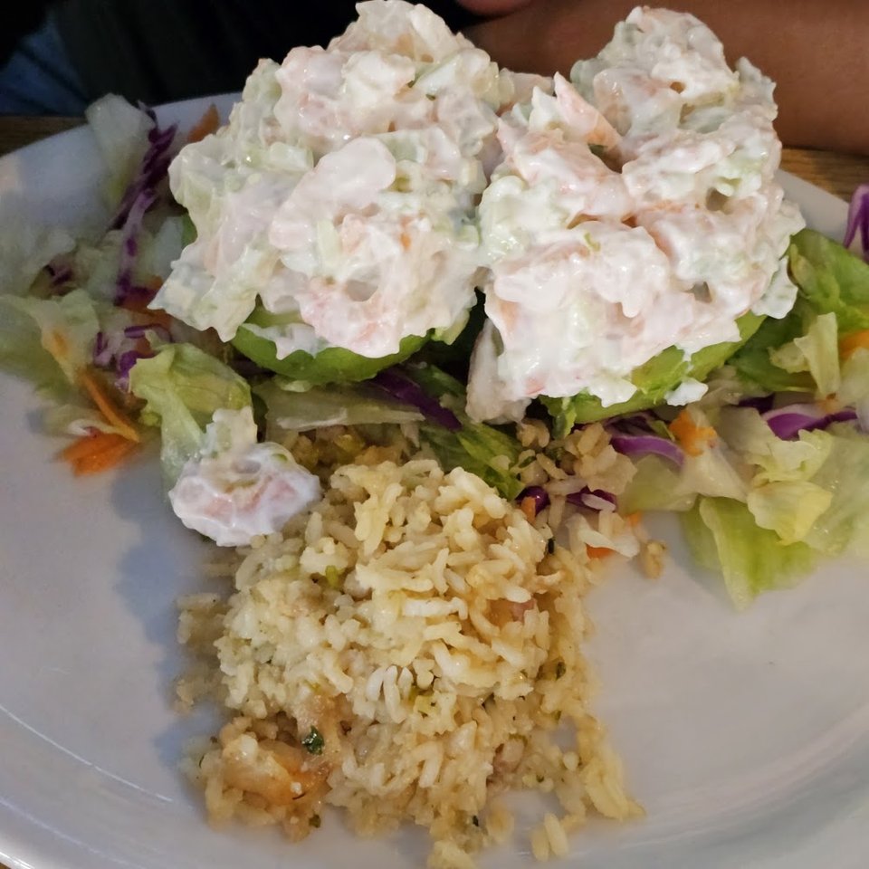 Stuffed Avocado with Shrimp
